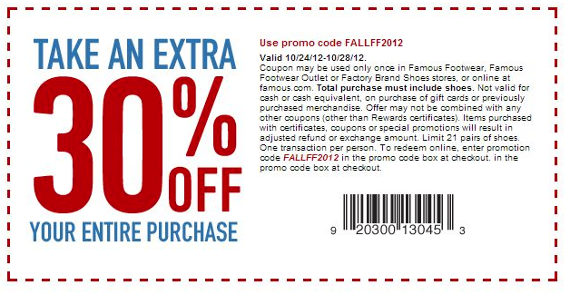 clarks coupon in store