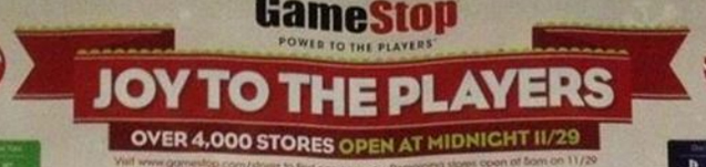 game stop black friday ad