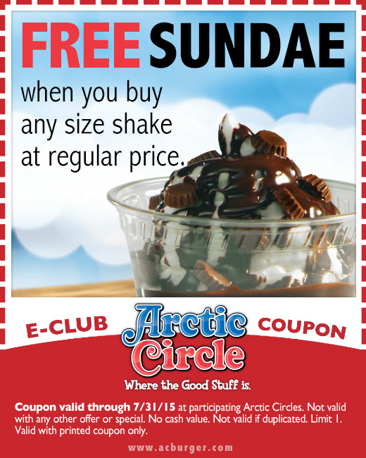 Arctic Circle Printable Coupons Coupons 4 Utah