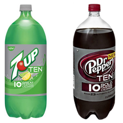 dr pepper and 7 up 10
