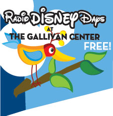 Radio Disney at the Gallivan Center Information