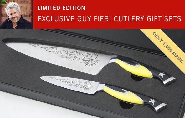 Guy Fieri - Knuckle Sandwich Knife Set - $79.99 Shipped