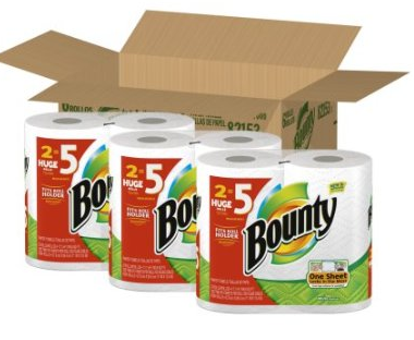 Amazon.com  Bounty Paper Towels Huge Rolls  15 Regular Rolls   6 Count  Health   Personal Care