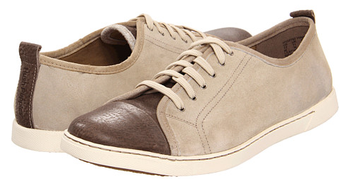 Hush Puppies Hinkley Taupe Washed Suede   6pm.com