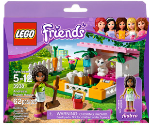 LEGO Friends Andrea s Bunny House Play Set Building Blocks Sets Walmart.com