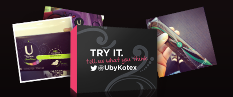 Free Samples of Tampons  pads  liners  Free Kotex Samples   U by Kotex