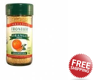 Frontier Orange Peel Granules    1.92 oz for  3.60   Acopoco