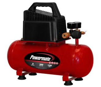 Powermate 2 Gal. Portable Electric Compressor VPP0000201.02 at The Home Depot