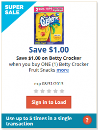 betty crocker snacks ecoupon