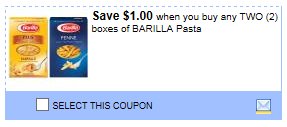 barilla coupon