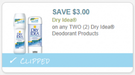 dry idea coupon
