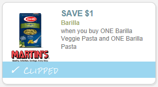 barilla coupon