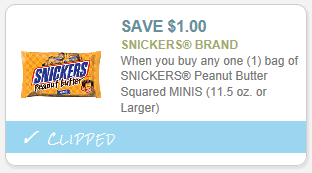 snickers squared coupon
