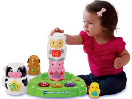 Amazon.com  VTech Nest and Learn Animals  Toys   Games