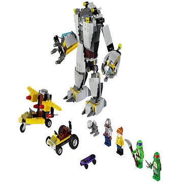 LEGO Teenage Mutant Ninja Turtles Baxter Robot Rampage  79105    LEGO   Toys  R  Us