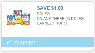 dole fruit coupon