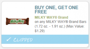 milky way coupon