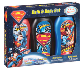Superman Bath   Body Set  3 pc  Bath   Body   Walmart.com
