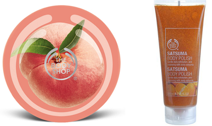 Body Shop scrubs