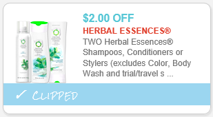 herbal essence coupon