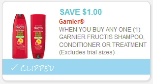 garnier coupon