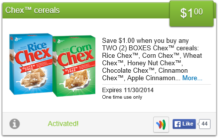 Smith's Coupon Deals: Chex Cereal ONLY $1.00 + FREE Milk ...