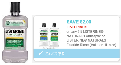 listerine naturals