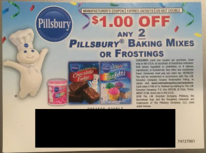 pillsbury coupon tearpad