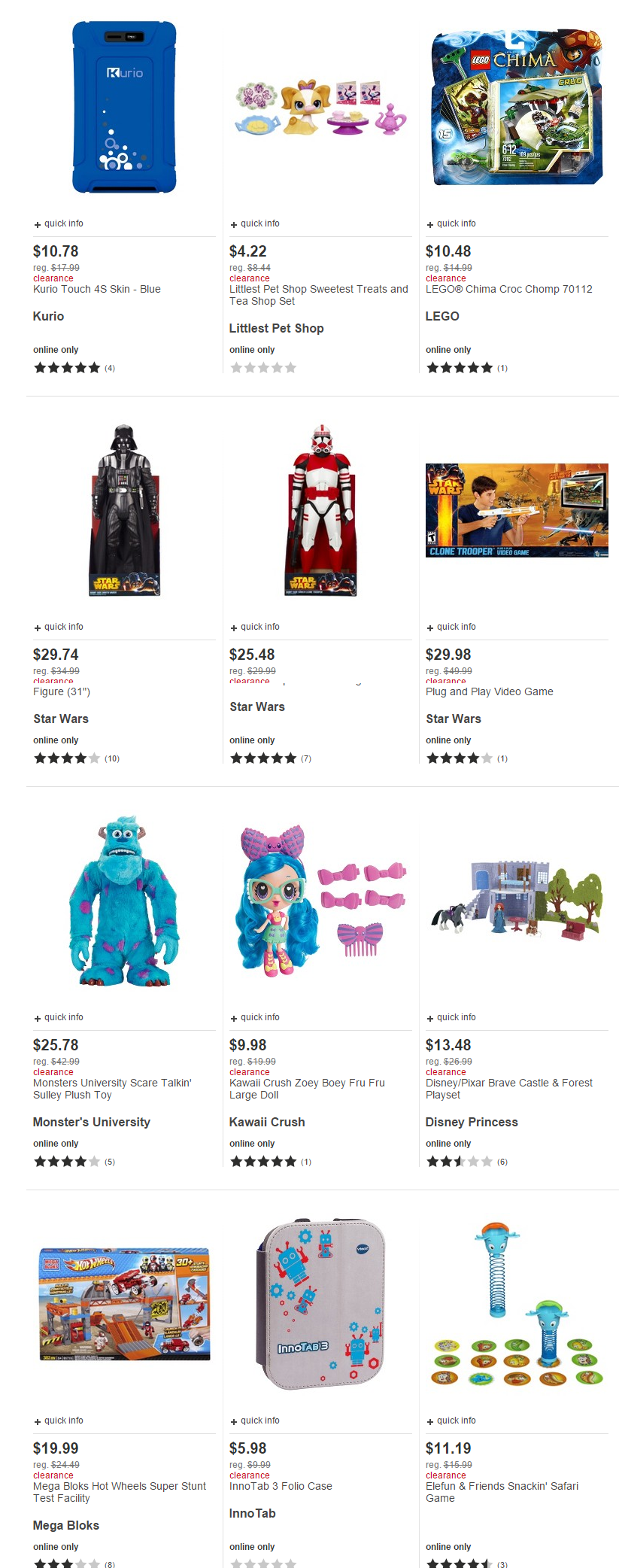 toys  clearance   Target