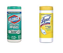 lysol wipes