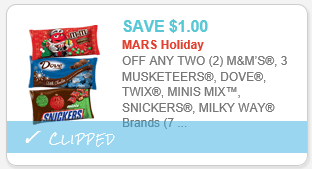 mars coupon candy