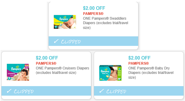 pampers diapers