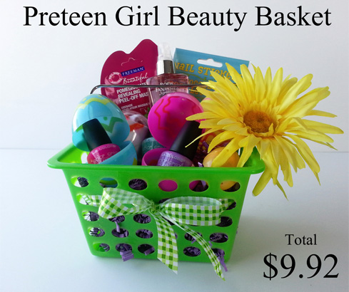 Pre Teen Girl Easter Basket Idea
