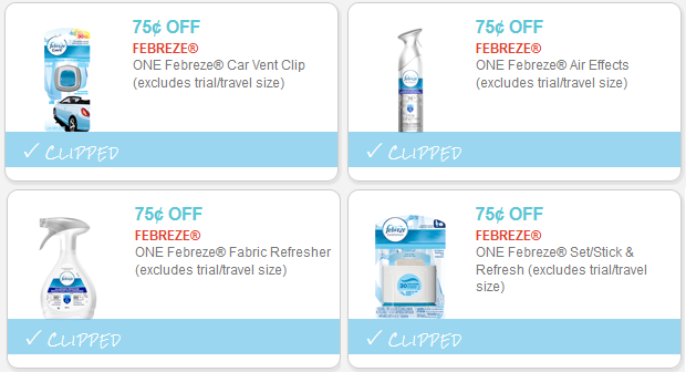 febreze coupons