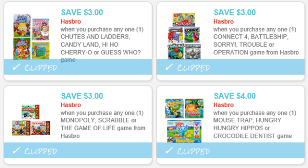 hasbro coupons