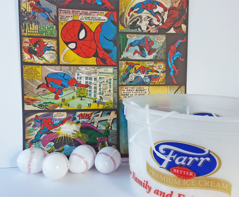 How to make a Spiderman Easter Bucket