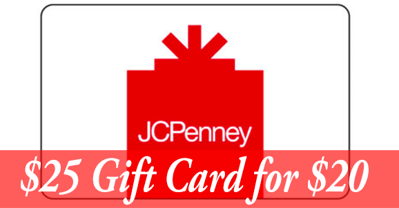 jc penney gift card