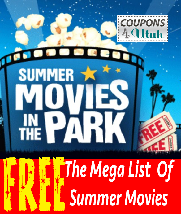 Utah Free Summer Movies in the Park