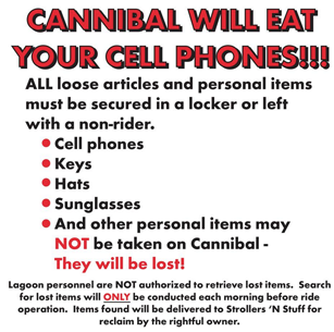 canibal will eat your cell phone