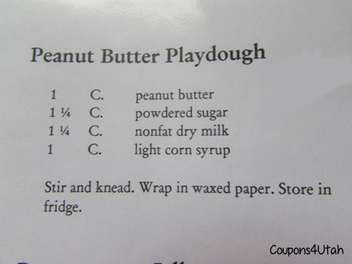 Edible Peanut Butter Play Dough - Coupons4Utah