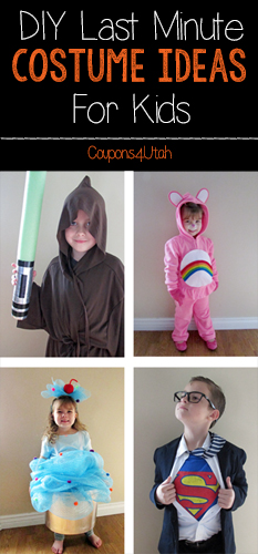 Last Minute DIY Costume Ideas for Kids - Coupons4Utah