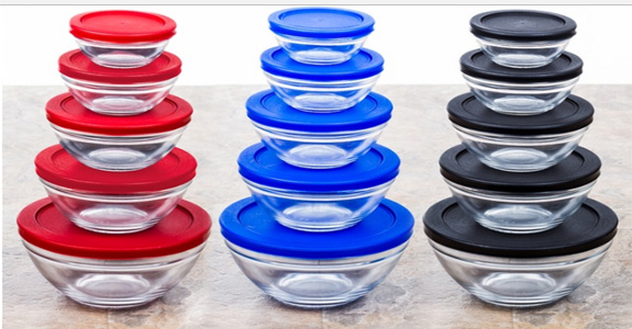 glass nesting bowls