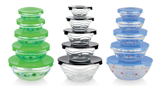 glass nesting bowls