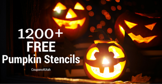 1200+ Pumpkin Carving Stencils! Save this, you will be glad you did and you will use it every Halloween! Coupons4Utah