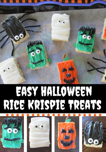 Halloween Rice Krispie Treats - Coupons4Utah