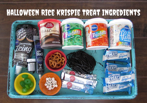 Halloween Rice Krispie Treats - Coupons4Utah