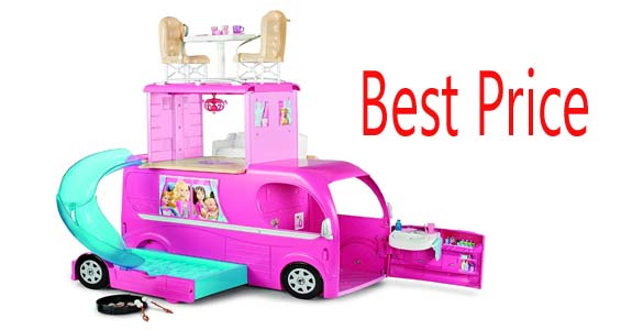 schaamte Metalen lijn Aardbei Barbie Pop Up Camper Vehicle Best Price | Coupons 4 Utah