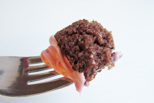 Dark Chocolate Raspberry Cupcakes - A perfect treat or dessert for Valentine's Day or any day! These are decadent but super easy to make with a box cake mix. Coupons4Utah