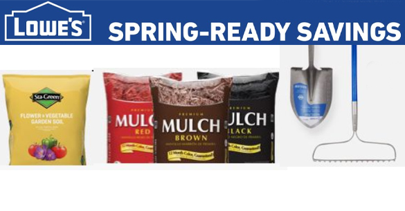 Lowes Spring Black Friday Deals - $2.50 Mulch & Garden Soil | Coupons 4 Utah
